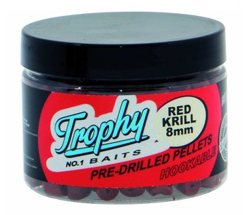 Trophy Baits TROPHY Pre-Drilled Red Krill Pellets