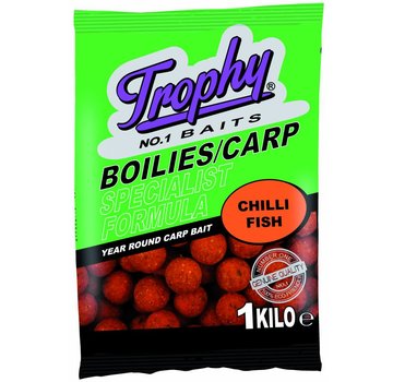 Trophy Baits TROPHY Boilies 1kg/15mm Chili Fish