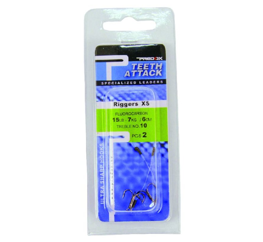 Rigger X-Small Fluorcarbon (2stuks)