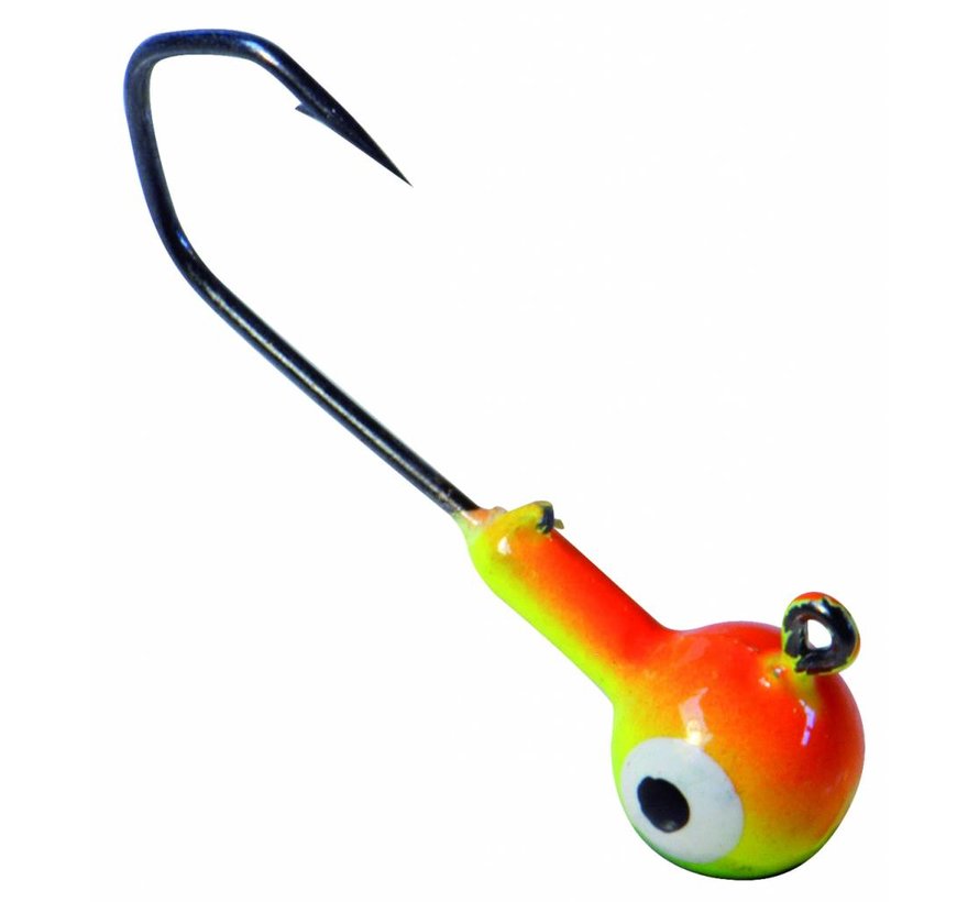 Jighead Rond Fluo