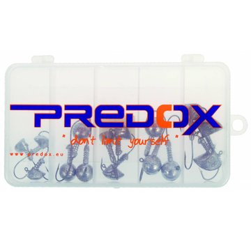 Predox  Hengelsport PREDOX Jig Head Box Assorti 15st
