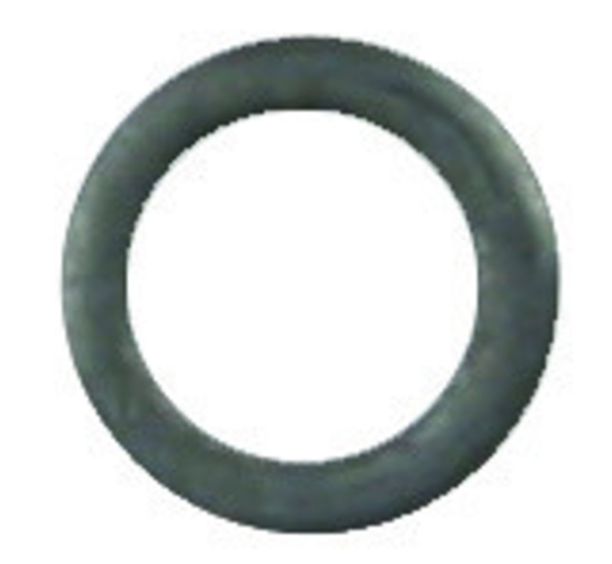 Black Coated Rig Rings (10stuks)