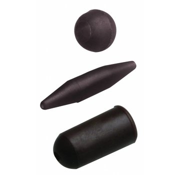 RIG SOLUTIONS Heli-Chod Rubbers With Buffer Beads Gravel (3stuks)