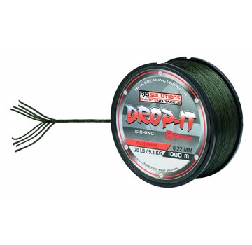 RIGSOLUTIONS Drop-It Fast Sinking 8 Braid - Gevlochten Karperlijn (1000m)