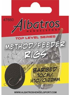 ALBATROS HENGELSPORT Toplevel Method Rig 10cm (8stuks)