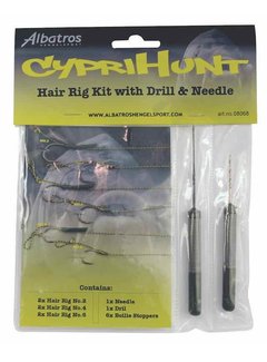Cyprihunt CYPRIHUNT Hair-rig Kit + Needle + Drill