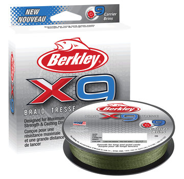 Berkley BERKLEY X9 Low Vis Green 150m (0.06mm - 0.20mm)