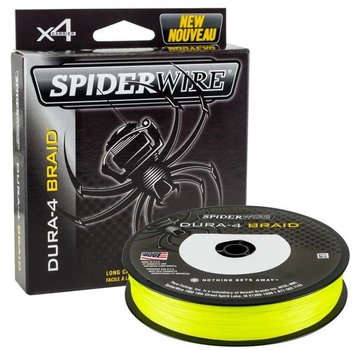 SPIDERWIRE SPIDERWIRE Dura4 Braid Yellow 150m (0.10mm - 0.40mm)