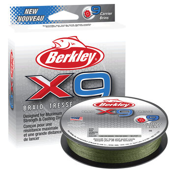 Berkley BERKLEY X9 Low Vis Green 300m (0.06mm - 0.20mm)
