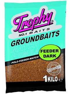 Trophy Baits TROPHY Groundbait 1kg - Feeder dark