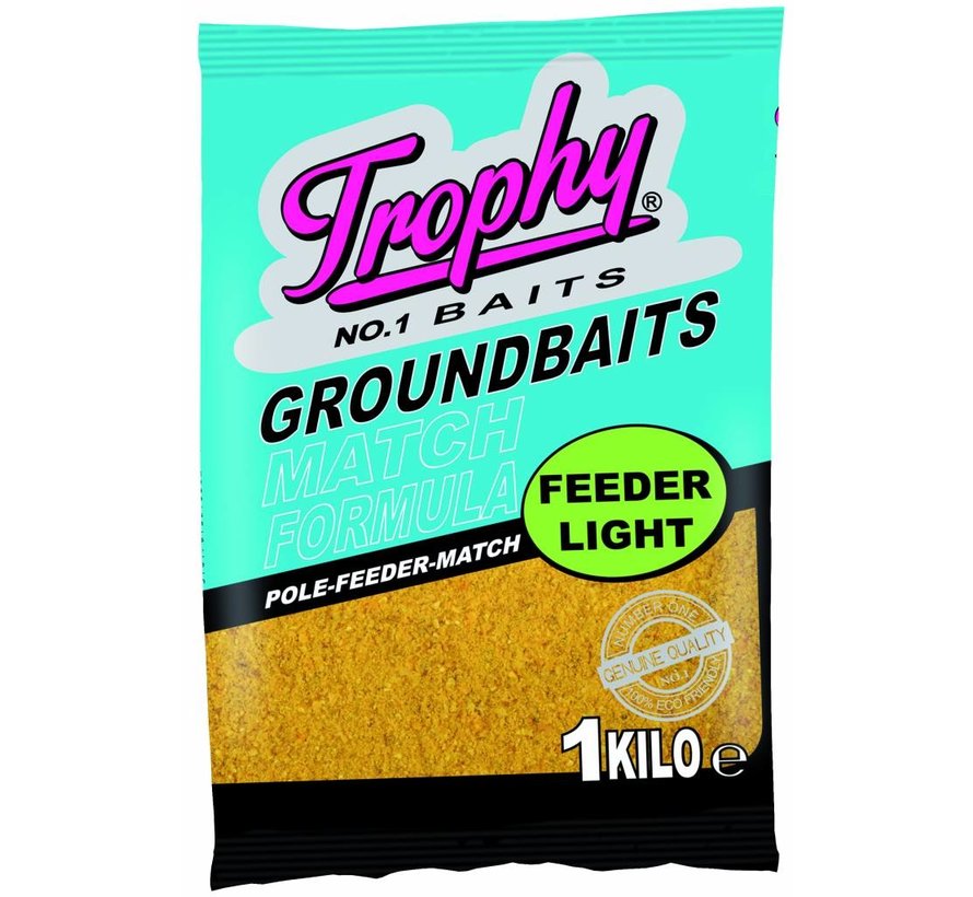 TROPHY Groundbait 1kg - Feeder light