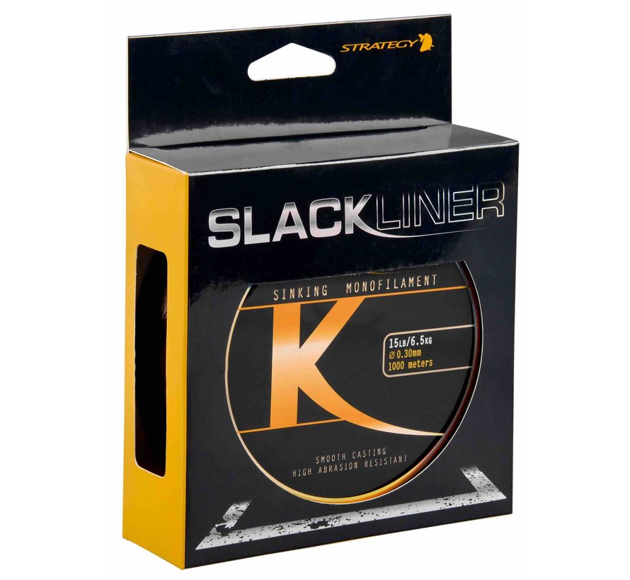 Slackliner Brown - Karper Nylon (1000m)