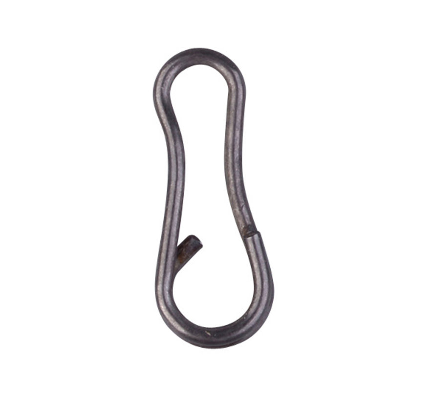 Black Keyhole Fast Link (8stuks)