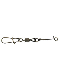SPRO Rolling Swivel + No-Knot Fast Lock (20stuks)