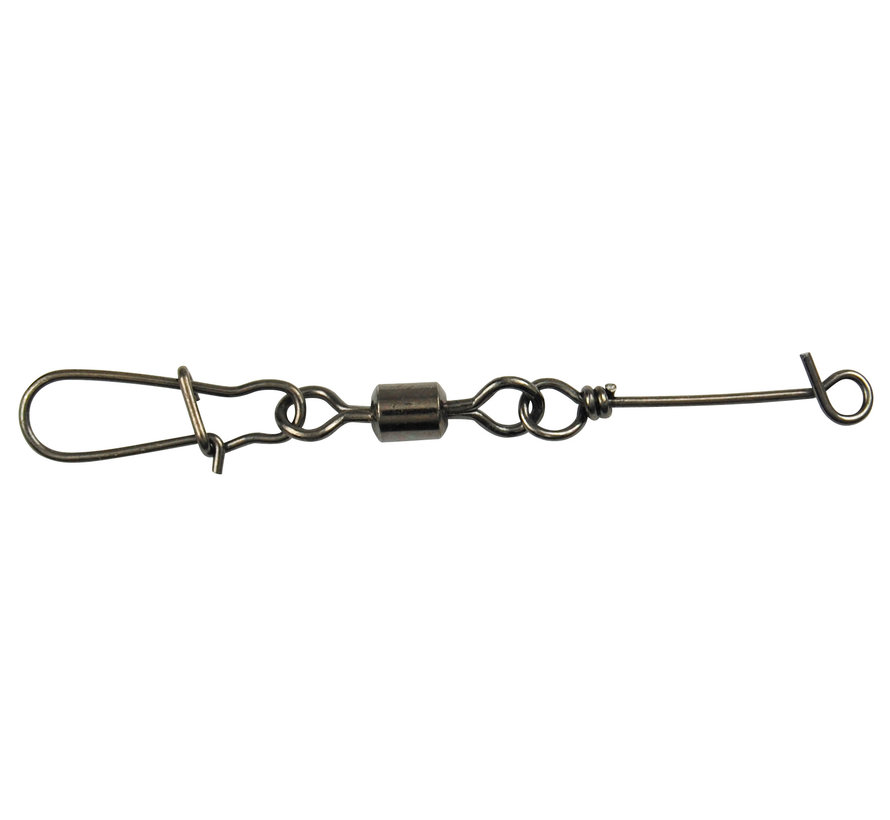 Rolling Swivel + No-Knot Fast Lock (20stuks)