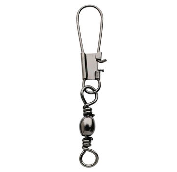 SPRO Barrel Swivel + Interlocking Snap (10stuks)