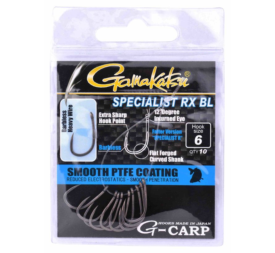 GAMAKATSU Specialist RX Barbless Grey