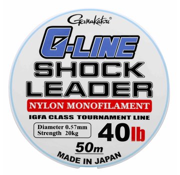 GAMAKATSU G-LINE Shock Leader (50m)