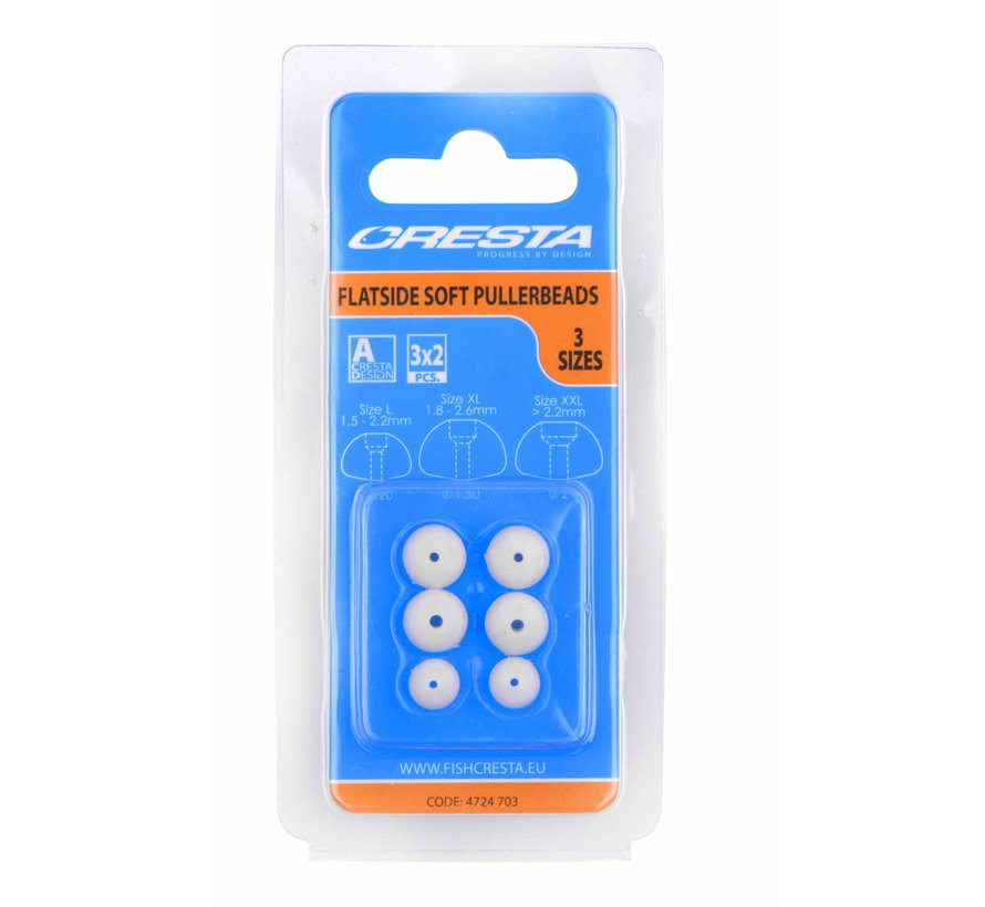 Flatside Soft Pullerbeads ( 3 Sizes)