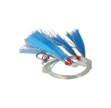 ALBATROS HENGELSPORT Makreel Onderlijn 5 Haken Blue Glitter