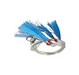 Makreel Onderlijn 5 Haken Blue Glitter