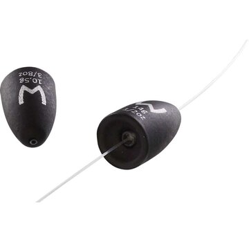 WESTIN Add-It Tungsten Bullet Weights Matte Black