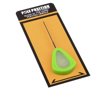 POLE POSITION Glow In The Dark Pointed Needle Green
