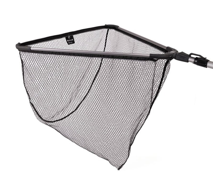 Warrior Rubber Mesh Landing Net (2.40m) (70cm)