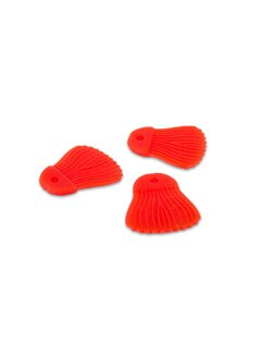 FOX RAGE PREDATOR Bait Fins Red (25stuks)