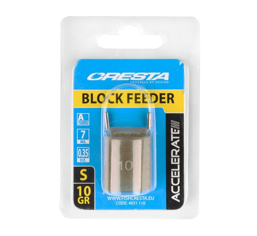 ACCELERATE BLOCK FEEDER MEDIUM