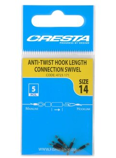 Cresta CRESTA ANTI-TWIST HOOK LENGTH CONNECTION SWIVEL