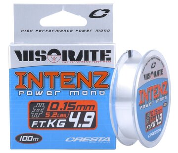 CRESTA Intenz Powermono - Nylon Witvislijn (100m)