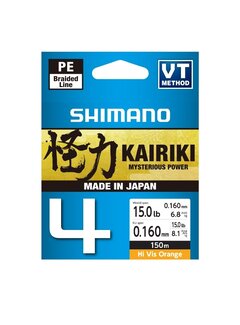 Shimano SHIMANO Line Kairiki 4 150m Orange