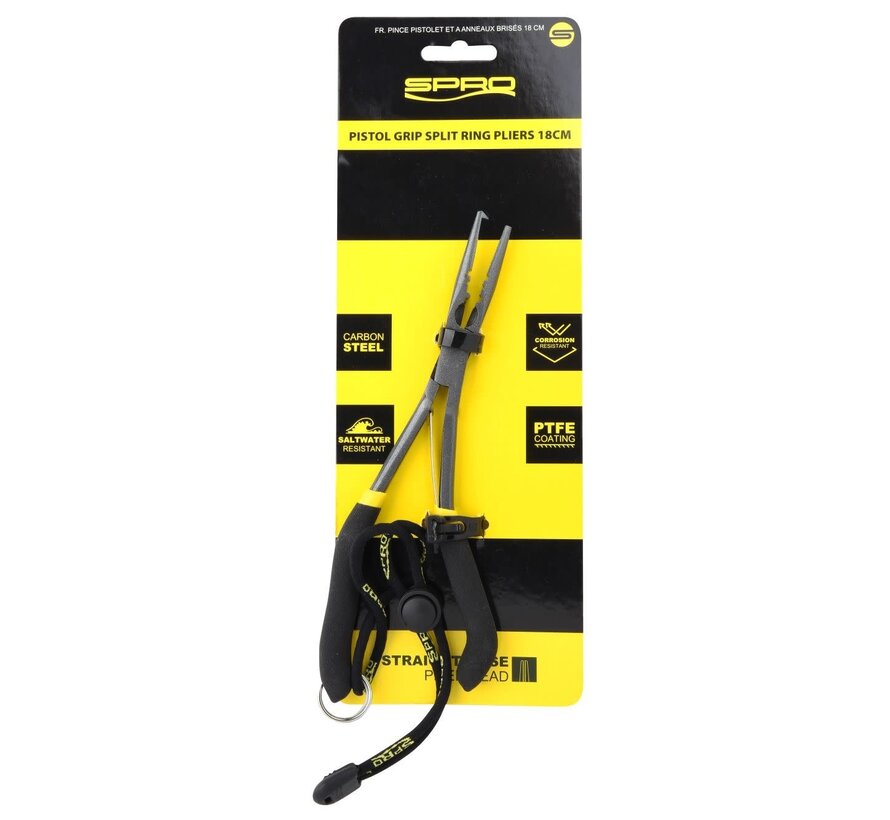 Pistol Grip Split Ring Pliers (18cm)