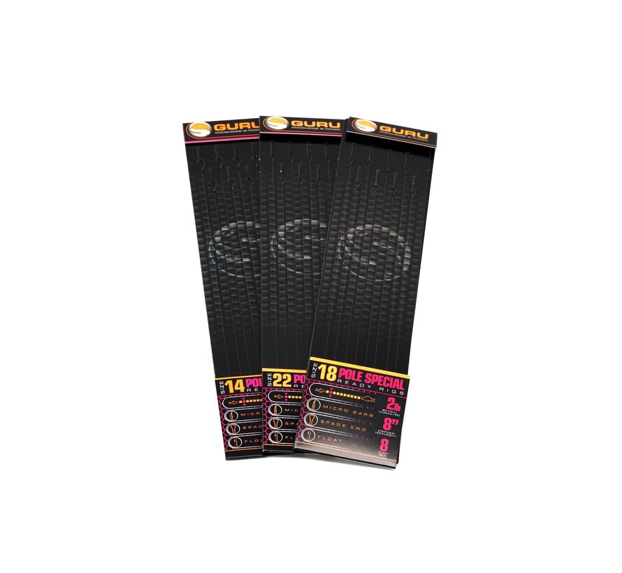 Pole Special Rigs 8" (8stuks)