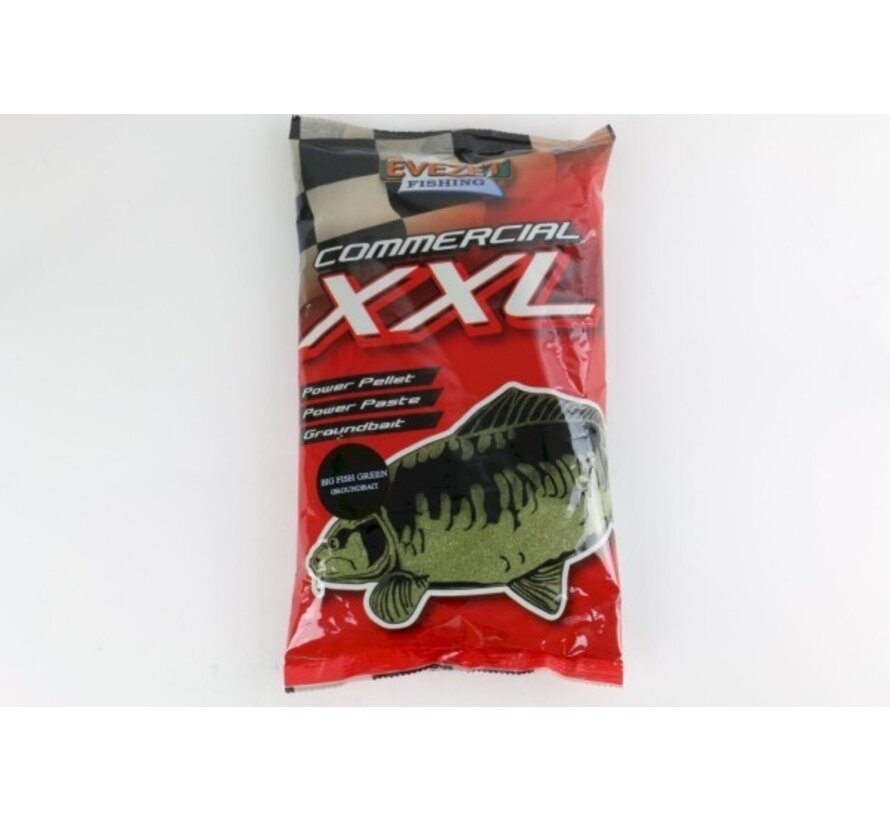 Commercial XXL BigFish Green Groundbait 900 Gram