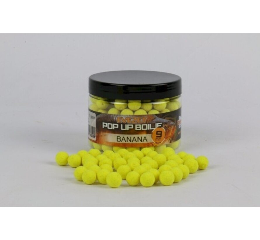 Mini Boilie Pop-Up Banana In Pot (9mm) (70gr)