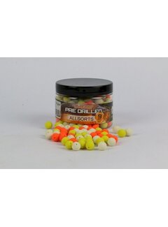 EVEZET EVEZET Mini Boilie Predrilled Allsorts In Pot 9MM