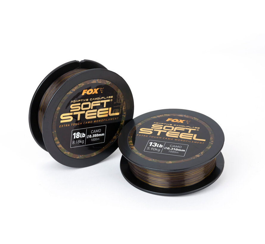 Adaptive Camouflage Soft Steel - Nylon Karperlijn (1000m)
