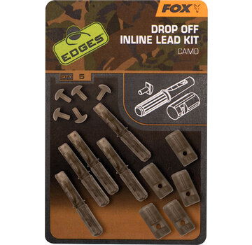 FOX Camo Inline Lead Drop Off Kit (5stuks)
