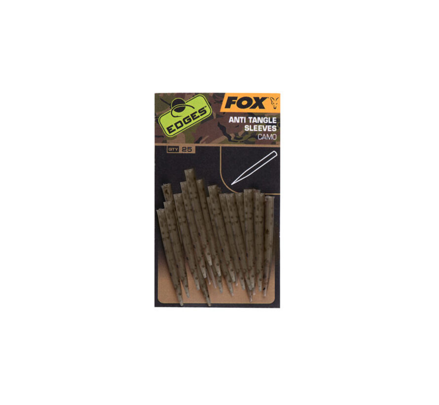 Camo Anti Tangle Sleeves (25stuks)
