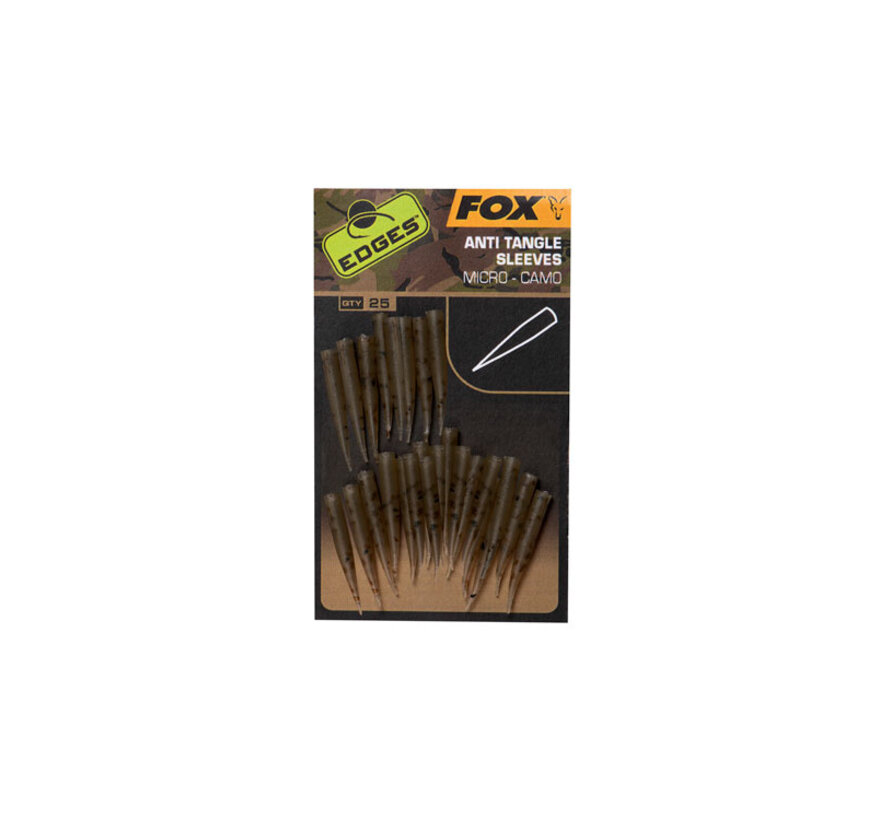 Camo Micro Anti Tangle Sleeves (25stuks)