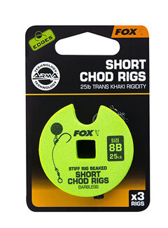 FOX FOX Short Chod Rig Barbless 25lb