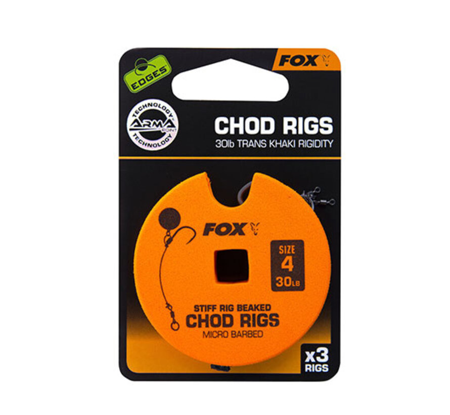 Standard Chod Rig Barbed 30Lb (3stuks)
