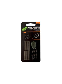 FOX Micro Chod Bead Kit Trans Khaki  (6stuks)