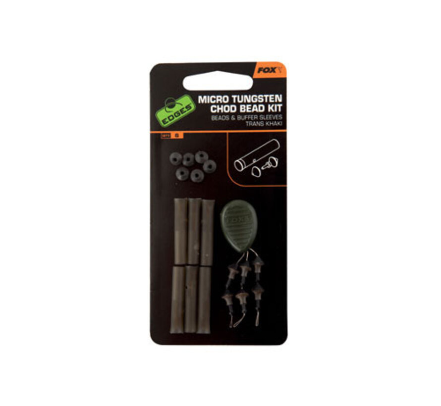 Micro Chod Bead Kit Trans Khaki  (6stuks)