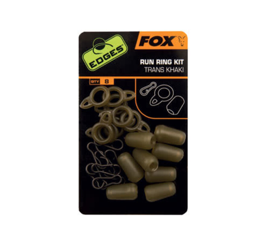 Run Ring Kit Trans Khaki (8stuks)