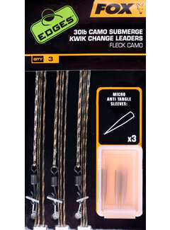 FOX FOX Submerge Camo Leaders Kwik Change Kit x3