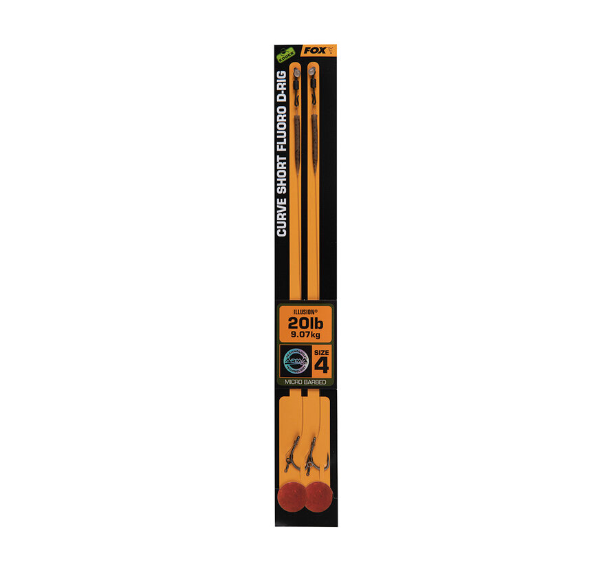 Curve Short Fluoro D-Rig Illusion (2stuks)