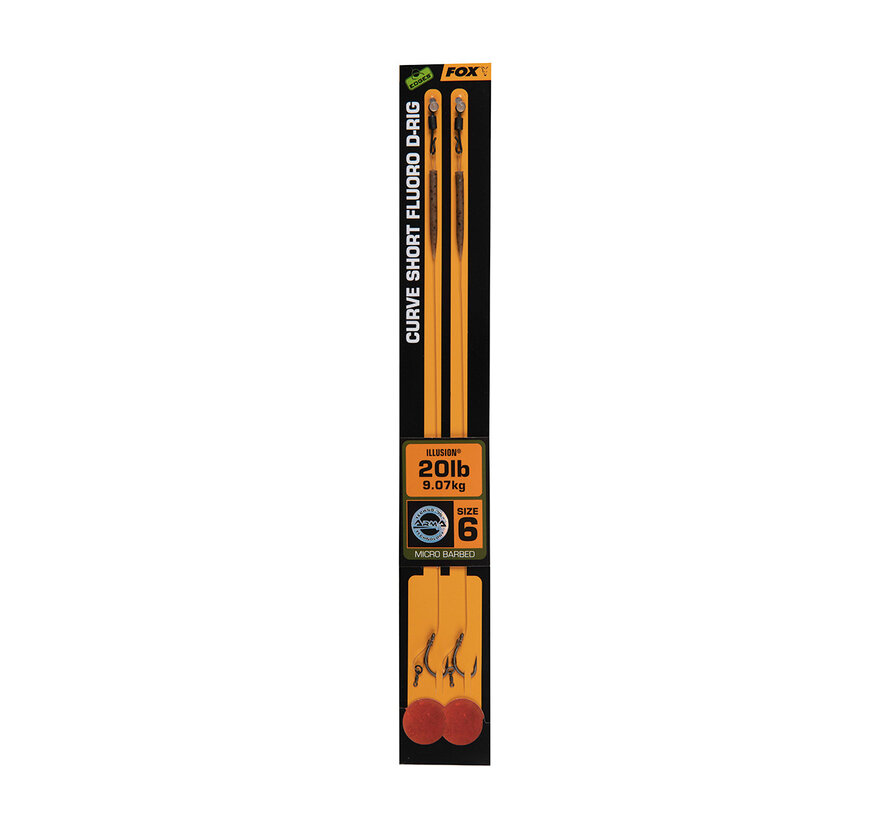 Curve Short Fluoro D-Rig Illusion (2stuks)